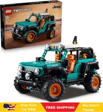 Lego 42227 Technic Jeep(R) Wrangler Rubicon SUV Toy Birthday Present Blocks