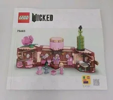 LEGO Wicked 75683 Illustrated Instruction Dormitory MANUAL Booklet ONLY