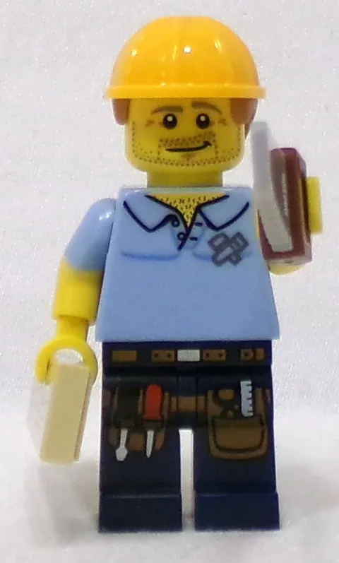 LEGO 71008 Minifigure Series 13 col203 Carpenter Minifigure