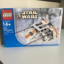 Lego Rebel Snowspeeder Ucs 10129 Star Wars Brand New Sealed Set Hoth Vintage Toy