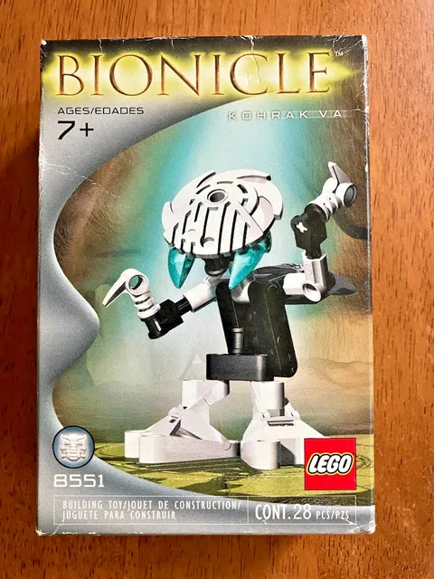 LEGO Bionicle 8551 -  Kohrak Va - New in Sealed Box