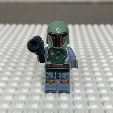 LEGO Star Wars Boba Fett Minifigure Balaclava Head sw0431 Tin Can Slave 1