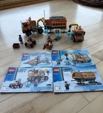 Lego City Arctic Sets 60032,60033,60035