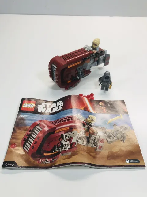 Lego Star Wars: Rey’s Speeder 75099 Complete w/ Instructions