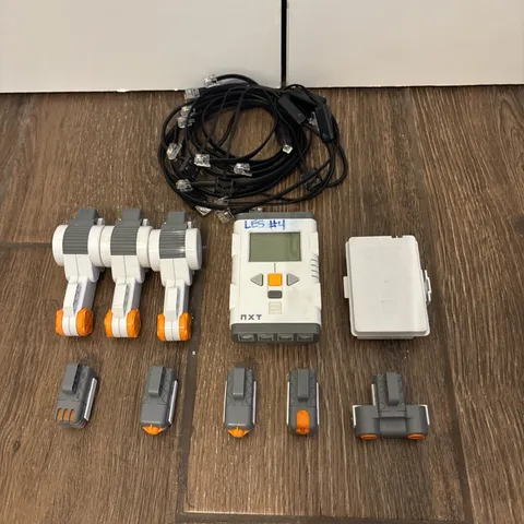 LEGO MindStorms NXT Intelligent Brick, Motors, Sensors, Cables, and Battery Pack