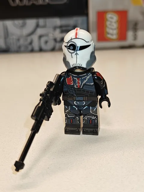 NEW Star Wars Crosshair (White Helmet) Custom Lego Minifigure The Bad Batch