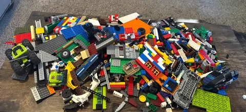 LEGO Bulk Lot 7 Lbs Random Lego Bricks Mostly From Sets