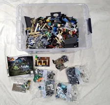 20 Pound LEGO Bulk Lot Mixed Bricks and Pieces + Pieces from Set 76949 Jura Park