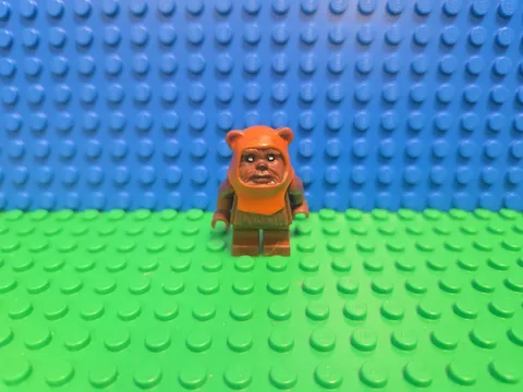 LEGO Wicket Minifigure Ewok sw0237 8038 Star Wars CMF Lot Rare Retired Vintage 
