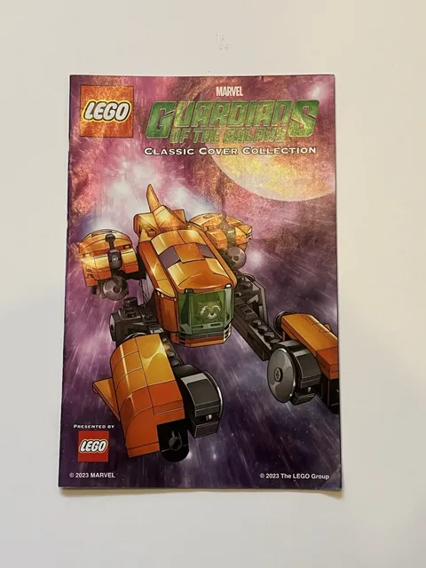 LEGO Marvel Guardians of the Galaxy Vol. 3 movie promo Classic Cover 2023