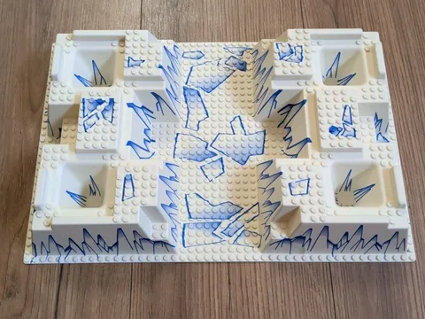 LEGO #4990: Mountain Raised Baseplate 32 x 48 x 6 