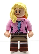 Lego Dr. Ellie Sattler Minifigure Pink Shirt Jurassic Park 75932 jw028