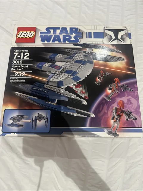LEGO Star Wars Hyena Droid Bomber 8016 Brand New Sealed