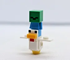 Chicken Jockey Zombie 21187 21253 21241 Movie Minecraft LEGO® Minifigure Figure