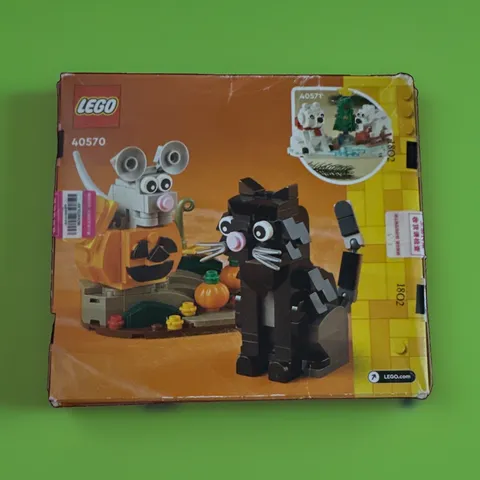 LEGO 40570 Halloween Cat & Mouse New minor box damage 328pcs Complete Set 9+