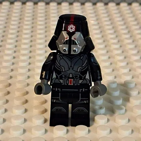LEGO STAR WARS - Sith Trooper Black - MINI FIG. Perfect Condition