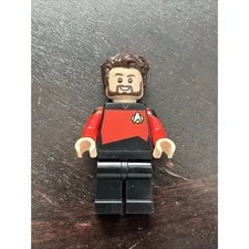 Lego Star Trek Commander William Riker #trek003 Set #10356 USS Enterprise NCC