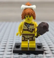 LEGO CMF Series 5 Minifigure Cave Woman 8805 col069 Retired 2011 Collectable 