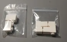#3816# NEW Genuine Lego 3004+3005 Bricks 1 X 1 + 1 X 2 White in new condition .