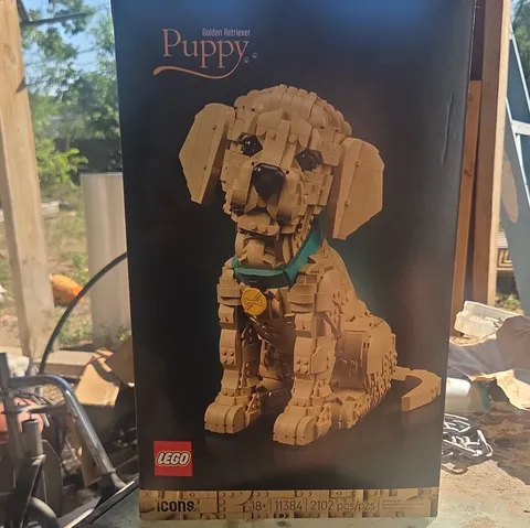 LEGO Icons Pets Puppy Golden Retriever Dog Set 11384 2102 pcs 18+ Separator