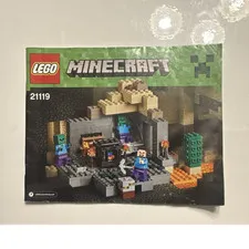 LEGO Minecraft The Dungeon 21119 Illustrated Manual Booklet Multilingual 2015