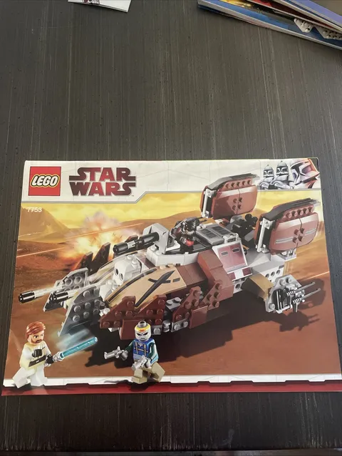 LEGO Star Wars Pirate Tank 7753 Instructions Only