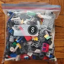 Bulk Lego Bricks Lot Mixed 2 lbs. 2 oz. Genuine Lego Bricks Pieces Lego Parts #8