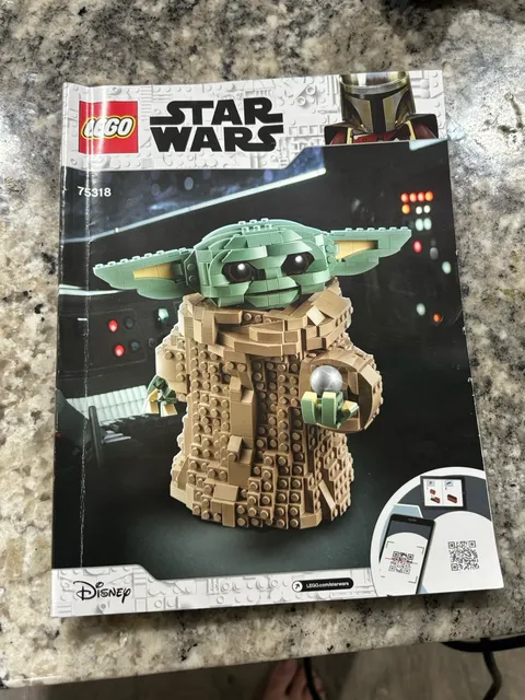 LEGO STAR WARS “THE CHILD” (Baby Yoda) Instructions 75318 MANUAL ONLY NO BRICKS