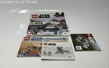 Lot Of 5 Pcs Assorted Lego Star Wars Instruction Manuals Age 3+