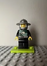 LEGO Castle Theme Soldier Minifigure with Helmet; Cracked On One Side