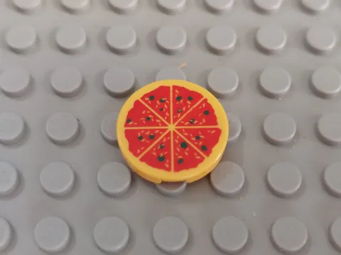 Lego 79103 - 2 x 2 Round with Pizza - Used
