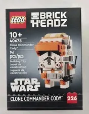 Lego BrickHeadz 40675 Clone Commander Cody 147 Pieces Star Wars 2024 New Sealed