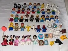 Lego Duplo Figure Lot Of 55 + Figures Animals