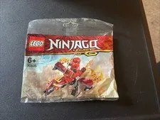 LEGO Ninjago Legacy Fire Flight Polybag Set 30535 Kai Red Ninja Dragon NEW