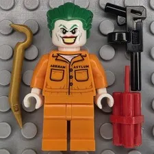 Lego DC Super Heroes Minifigure SH0598 The Joker Prison Jumpsuit