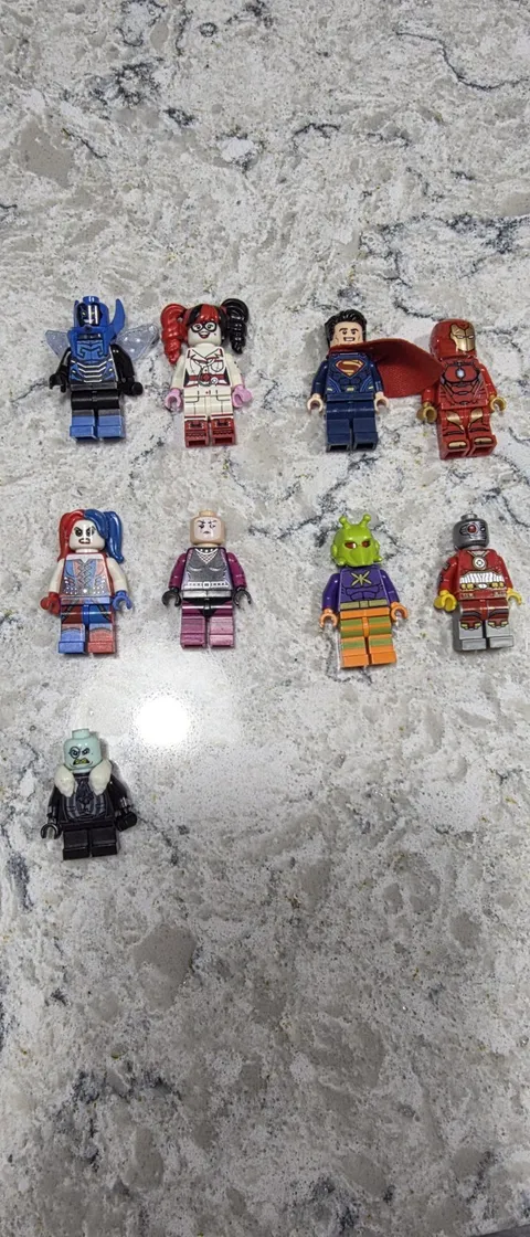 Lego Super Heroes And Villians Lot