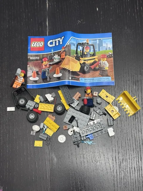 LEGO City: Demolition Starter Set (60072) Preowned Incomplete Read Description