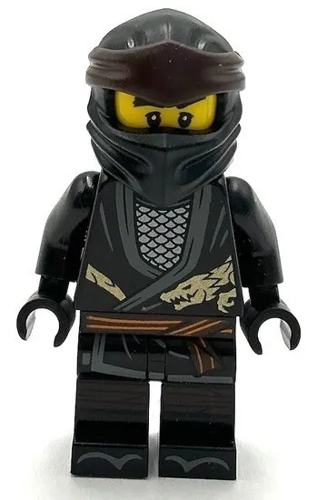 Lego New Cole Legacy Ninjago Minifigure