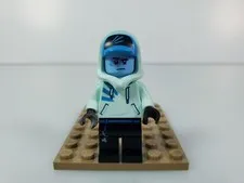 Lego Minifigure Jack Davids HS031 Light Aqua Welcome To The Hidden Side 70427 
