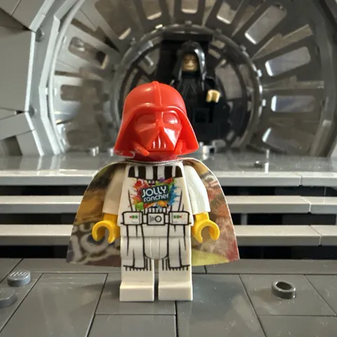 Brickluv Jolly Rancher Vader Mini figure & Fabric Cape