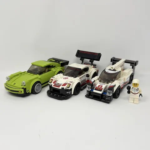 LEGO SPEED CHAMPIONS Porsche 911 RSR 911 Turbo 3.0 919 Hybrid