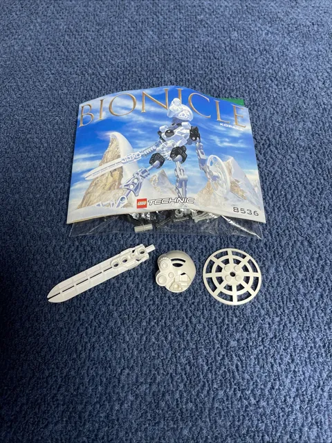 LEGO Bionicle Toa Mata 8536 Kopaka 100% Complete W/Instructions 