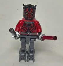 LEGO Star Wars Darth Maul (Clone Wars) Dual Lightsabers & Robotic Legs