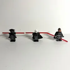 Lego Star Wars Inquisitors minifigures: Robotic & Grand Inquisitor, & Reva