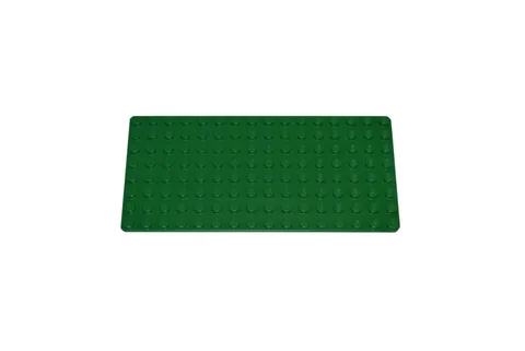 Lego® Street Base Plate Pad 16x8 8x16 COMPLETE GREEN