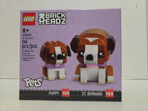 LEGO Iconic: St. Bernard (40543) New in Sealed Box!