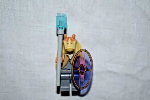 Lego Minifigure, Jar Jar Binks (Printed Head)