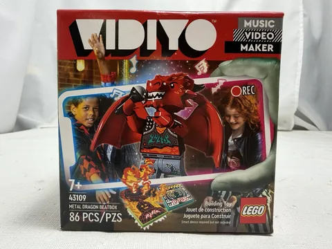 LEGO 43109 METAL DRAGON BEATBOX Vidiyo 2021 Minifig Retired Sealed NEW BNIB