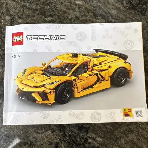 LEGO Technic 42205 Manual Instructions Booklet Only