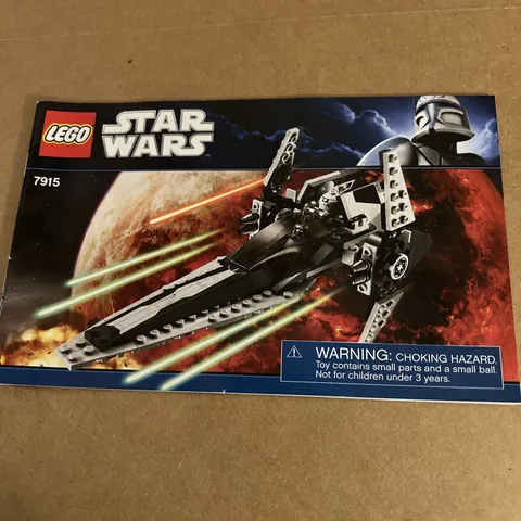 LEGO Star Wars 7915 Instruction Manual Replacement Booklet INSTRUCTIONS ONLY